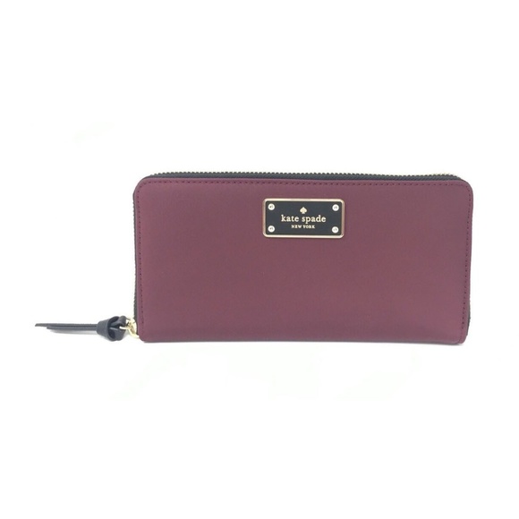 kate spade Handbags - Kate Spade Wilson Road Neda Sumac Red Nylon Wallet